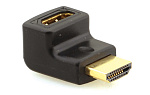 133627 Адаптер для цифровых интерфейсов [99-9794111] Kramer Electronics [AD-HF/HM/RA] HDMI розетка на HDMI вилку (угловой)