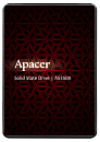 Apacer SSD PANTHER AS350X 512Gb SATA 2.5" 7mm, R560/W540 Mb/s, 3D NAND, IOPS 87K/80K, MTBF 1,5M, 320TBW, Retail (AP512GAS350XR-1)