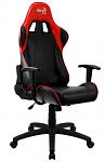 1105089 Кресло игровое Aerocool AС100 AIR черный/красный сиденье черный/красный ПВХ/полиуретан крестов.