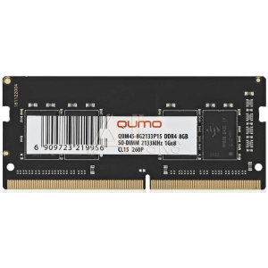 1451723 QUMO DDR4 SODIMM 8GB [QUM4S-8G2133C15/QUM4S-8G2133P15] PC4-17000, 2133MHz