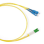 11053054 Cabeus FOP(d)-9-LC/APC-SC/UPC-25m Шнур оптический duplex LC/APC-SC/UPC 9/125 sm 25м LSZH
