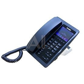1641227 IP-телефон D-LINK DPH-200SE/F1A с цветным дисплеем, 1 WAN-портом 10/100Base-TX, 1 LAN-портом 10/100Base-TX и поддержкой PoE для гостиниц