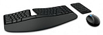 803986 Клавиатура + мышь Microsoft Sculpt Ergonomic клав:черный мышь:черный USB беспроводная slim Multimedia