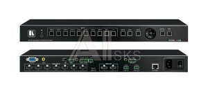 134281 Масштабатор HDMI / VGA / CV / USB-C в HDMI Kramer Electronics [VP-550X] с эмбедированием и деэмбедированием аудио; поддержка 4К60 4:4:4, микшируемый м