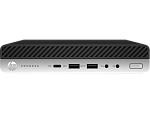 7PF17EA#ACB HP ProDesk 600 G5 Mini Core i3-9100T 3.1GHz,4Gb DDR4-2666(1),1Tb 7200,WiFi+BT,USB Kbd+USB Mouse,Stand,VGA,3/3/3yw,Win10Pro