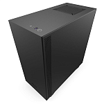 NZXT CA-H510I-B1 H510i Compact Mid Tower Black/Black Chassis with Smart Device 2, 2x120mm Aer F Case Fans, 2xLED Strips and Vertical GPU Mount - гаран