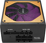 1000609986 блок питания для ПК 1100 Ватт/ PSU HIPER HPG-1100FM (1100W 80+Gold, 14cm Fan, 220V input, Efficiency 90%, Modular, Black) BOX