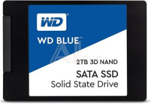 1015918 Накопитель SSD WD Original SATA III 2Tb WDS200T2B0A Blue 2.5"