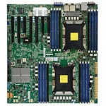 1530045 Supermicro MBD-X11DPH-T-O box E-ATX LGA 3647 Up to 2TB 3DS ECC RDIMM DDR4-2666MHz Up to 2TB 3DS ECC LRDIMM in 16 DIMM slots 10 SATA3 7 USB 3.0 ports 1