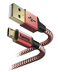 1081683 Кабель Hama 00178288 USB (m)-micro USB (m) 1.5м красный