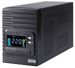 SPT-1000-II LCD ИБП POWERCOM Smart King Pro+ SPT-1000, Line-Interactive, LCD, 1000VA/800W, Tower, 8*IEC320-C13, SNMP Slot, black (1152559)