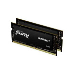 1849510 Kingston DRAM 16GB 3200MHz DDR4 CL20 SODIMM (Kit 2x8Gb) FURY Impact KF432S20IBK2/16