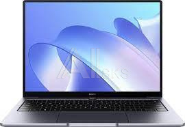 3215588 Ноутбук HUAWEI MateBook 14" 2160x1440/AMD Ryzen 5 5500U/RAM 16Гб/SSD 512Гб/AMD Radeon Graphics встроенная/ENG|RUS/Windows 11 Home серый 1.49 кг KLVL-W