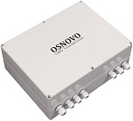 1000640061 OSNOVO Уличный L2+ гигабитный коммутатор на 6 портов, 4*10/100/1000Base-T PoE, 2 SFP порта 1000Base-X, PoE до 30W на порт , суммарно PoE до 120W, IP66