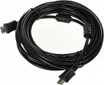1497433 Кабель соединительный аудио-видео Premier 5-813 5.0 HDMI (m)/HDMI (m) 5м. феррит.кольца позолоч.конт. черный