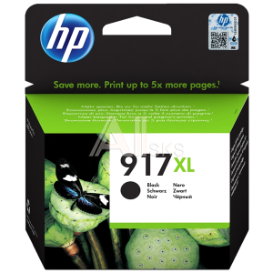 3YL85AE Cartridge HP 917XL для OfficeJet 8013/8023/8025, черный (1500 стр)