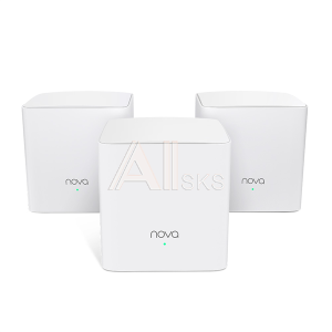 MW5c(3-pack) Tenda Tenda Nova MW5c – это Wi-Fi Mesh система, рекомендованная для организации высокоскоростной Wi-Fi сети (от 100 Мбит\с и выше) в коттеджах, больши