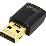 1377723 ASUS USB-AC51 двухдиапазонный 2.4/5ГГц, AC600, 802.11ac, 433/150Мбит/с, компактный размер