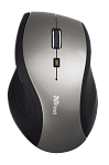 19938 Trust Wireless Mouse Sura, 800-1600dpi, Black/Silver [19938]