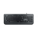 1854892 CBR KB 319H, Клавиатура проводная полноразмерная, USB, 104 клавиши, встроенный 2-портовый USB-хаб, ABS-пластик, длина кабеля 1,5 м