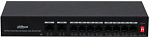 1525937 Коммутатор Dahua DH-PFS3010-8ET-65 10x100Мбит/с 8PoE+ 65W неуправляемый