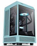 1584232 Корпус Thermaltake The Tower 100 Turquoise без БП miniITX 1x120mm 3x140mm 2xUSB3.0 audio bott PSU