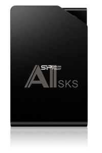 SP010TBPHDS03S3K Portable Hard Disk Silicon Power Stream S03 1Tb, USB 3.2, Black