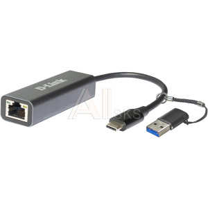 1000688512 Сетевой адаптер/ DUB-2315,DUB-2315/A1A USB-C to 2.5G Ethernet Adapter + USB-A to USB-C Adapter