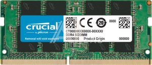 CT16G4SFRA266 Crucial by Micron DDR4 16GB 2666MHz SODIMM (PC4-21300) CL19 1.2V (Retail), 1 year