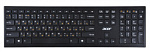 1369699 Клавиатура Acer OKR010 черный USB беспроводная slim Multimedia