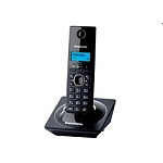 1211476 Panasonic KX-TG1711RUB (черный) {АОН, Caller ID,12 мелодий звонка,подсветка дисплея,поиск трубки}