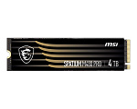 3224146 SSD жесткий диск PCIE 4.0 NVME M.2 1TB SPATIUM M480 PRO 1TB MSI