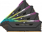 1812096 Память DDR4 4x32Gb 3200MHz Corsair CMH128GX4M4E3200C16 Vengeance RGB Pro SL RTL PC4-25600 CL16 DIMM 288-pin 1.35В Intel