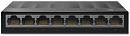 1000537970 Коммутатор/ 8 ports Giga Unmanaged switch, 8 10/100/1000Mbps RJ-45 ports, plastic shell, desktop and wall mountable