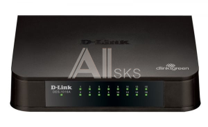 DES-1016A/E2A Коммутатор D-LINK Unmanaged Switch 16x100Base-TX, plastic case