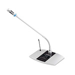 Микрофонный пульт делегата беспроводной clevermic BKR WCS-200D Silver