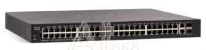 SG250X-48P-K9-EU Коммутатор CISCO SG250X-48P 48-Port Gigabit PoE Smart Switch with 10G Uplinks