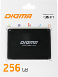 1626603 Накопитель SSD Digma SATA III 256Gb DGSR2256GP13T Run P1 2.5"