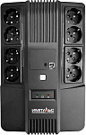 ИБП ИМПУЛЬС МАСТЕР 800, 800VA/480W, L-INT, A.SIN, LED, USB, RJ45/11, SCHUKOx8