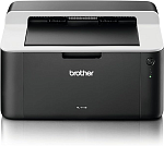 HL1112EYJ1 Brother HL-1112E, Принтер, ч/б лазерный, A4, 20 стр/мин, 1 МБ, USB, лоток 150 л., старт.картридж 1500 стр. Ex.HL1110R1 тонер TN1030