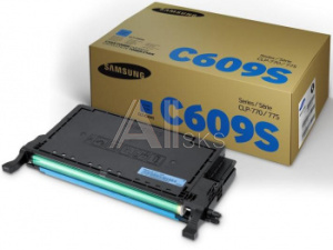 1028744 Картридж лазерный Samsung CLT-C609S SU086A голубой (7000стр.) для Samsung CLP-770ND