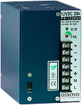 1000641412 Блок питания/ OSNOVO Промышленный блок питания. DC12V, 20A (240W). Диапазон входных напряжений: AC195-265V 1000641412 Блок питания/ OSNOVO Промышленный блок питания. DC12V, 20A (240W). Диапазон входных напряжений: AC195-265V