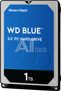 1000749792 Жесткий диск/ HDD WD SATA3 1TB 2.5"" Blue 5400 RPM 128Mb 1 year warranty