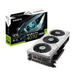 1000791842 Видеокарта/ VGA GIGABYTE NVIDIA GeForce RTX 4070 TI SUPER EAGLE OC ICE 16G 16GB, GDDR6X/256-bit, PCIe 4.0, 1xHDMI 2.1a, 3x DP, 2.5-slot