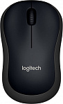 1829881 Мышь Logitech B220 Silent черный оптическая (1000dpi) silent беспроводная USB (2but)