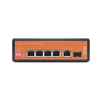 WI-PS206GF-I Промышленный неуправляемый коммутатор 4 PoE портов 100Base-T + 1 1000Base-T + 1 SFP