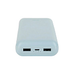 1953369 Perfeo Powerbank COLOR VIBE 20000 mah + Micro usb /In Micro usb /Out USB 1 А, 2.1A/ Blue (PF_D0170)