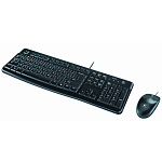Клавиатура+мышь Logitech Desktop MK120 (Keybord&mouse), USB, Rus/Eng, [920-002561] (существенное повреждение коробки)