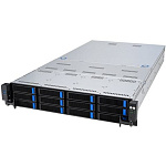 11022225 Серверная платформа/ ASUS RS720-E11-RS12U, 2U, 2 x LGA4677, 32 DIMM DDR5, 12=8 x NVMe/SAS*/SATA + 4 NVMe/SATA hs, 2 x M.2 slot, 2 x 10Gbe (X710) RJ45