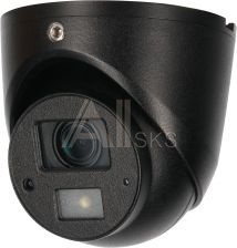 488537 Камера видеонаблюдения Dahua DH-HAC-HDW1220GP-0360B 3.6-3.6мм HD-CVI HD-TVI цветная корп.:черный